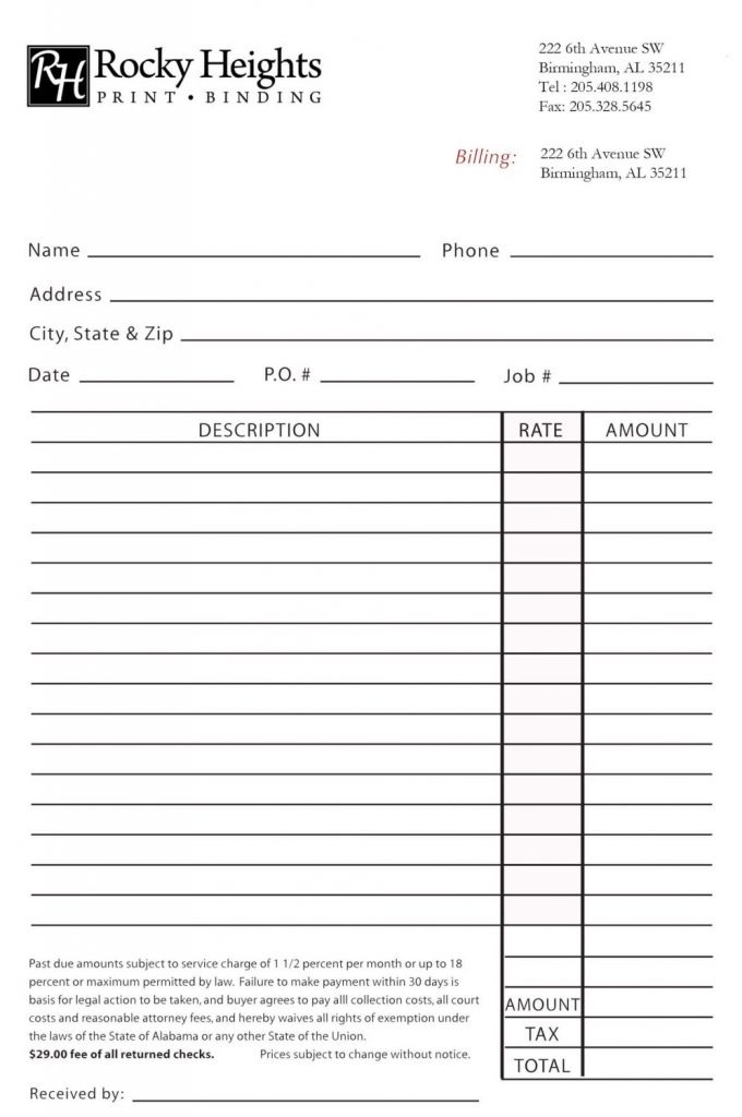 Multiple-Part NCR Forms