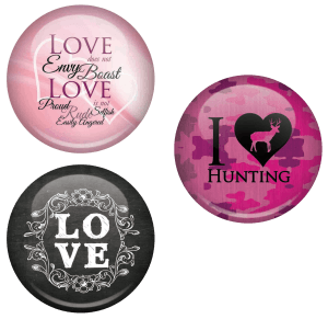 Promotional Buttons & Magnets - New Designs