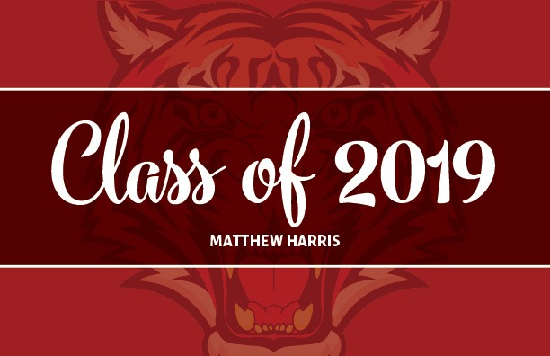Matthew Harris Class of 2019 Graduation Announcement