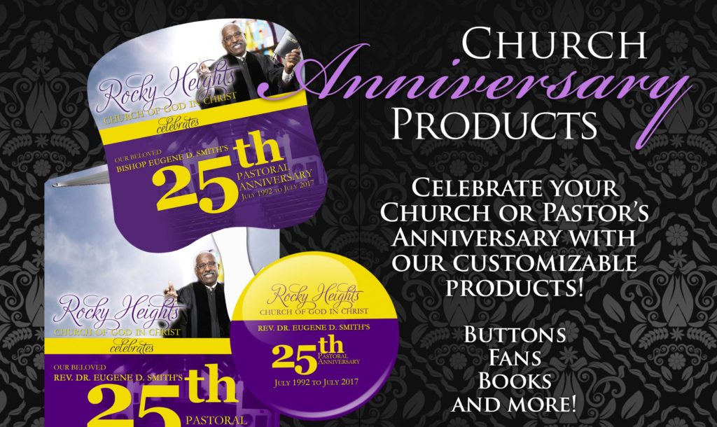 Church Anniversary Products