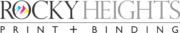 Rocky Heights Print and Binding logo